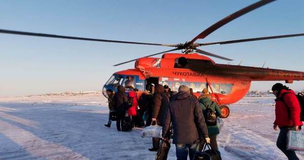 Перевозку пассажиров между Анадырем и аэропортом выполнят вертолёты ЧукотАВИА