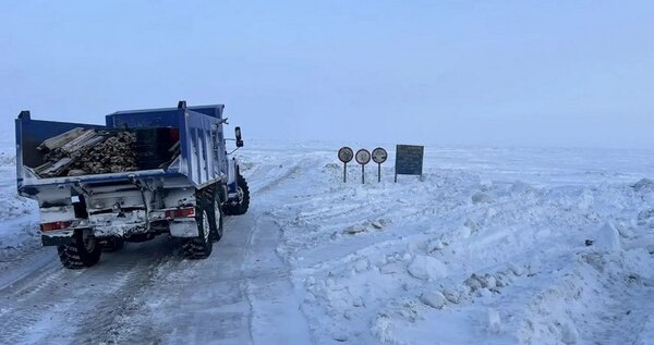 Самая длинная ледовая переправа в мире открылась на Чукотке — 120 километров по льду Чаунской губы