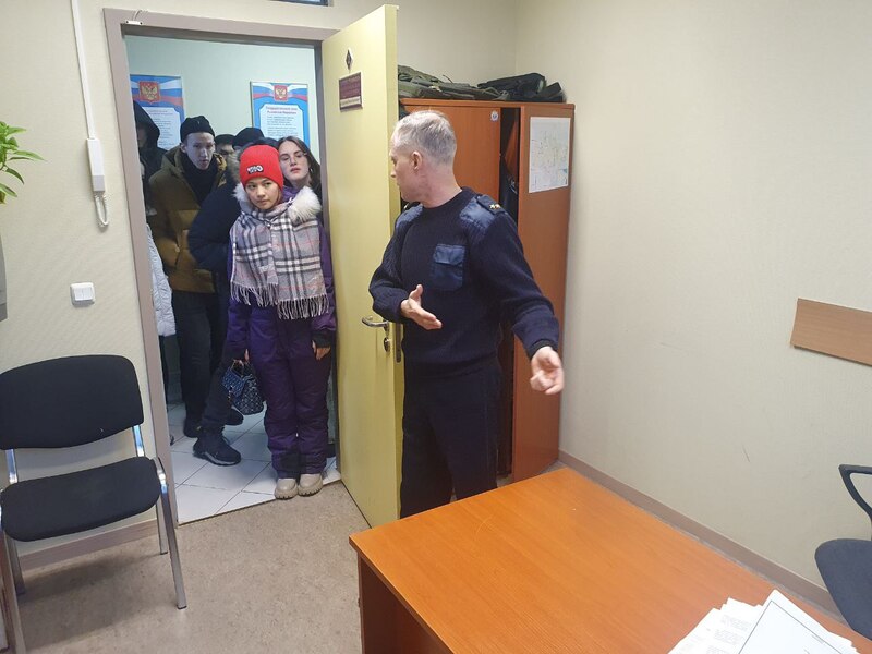 В окружном Управлении МВД прошла всероссийская акция «Студенческий десант», приуроченная ко Дню российского студенчества