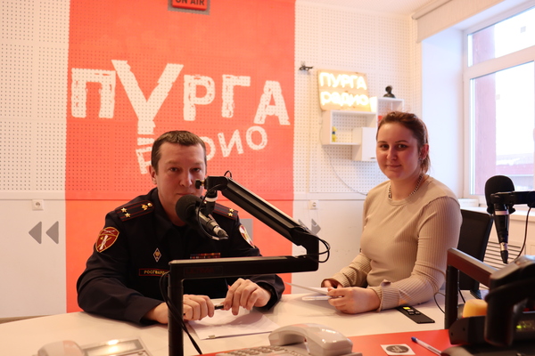 Офицер Росгвардии стал гостем эфира радио «Пурга» 
